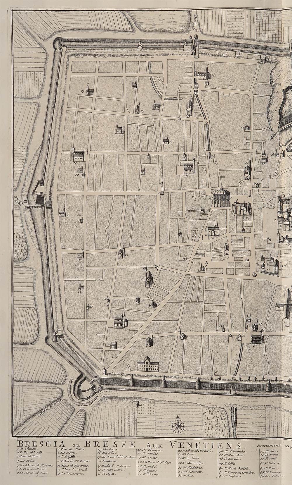 stampa antica brescia mortier