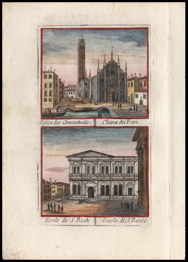 stampa chiesa frari venezia