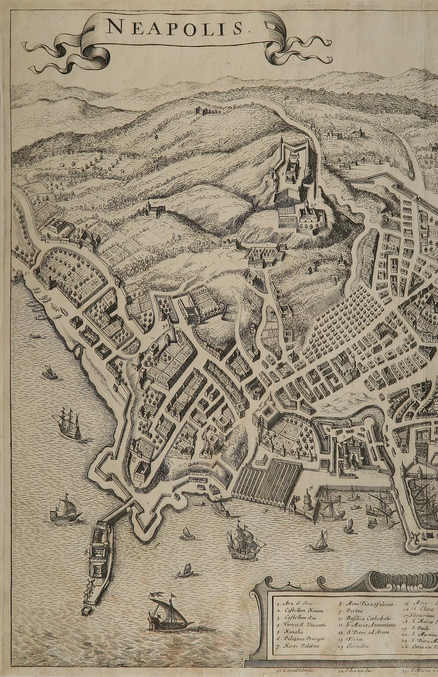 stampa antica neapolis van der aa