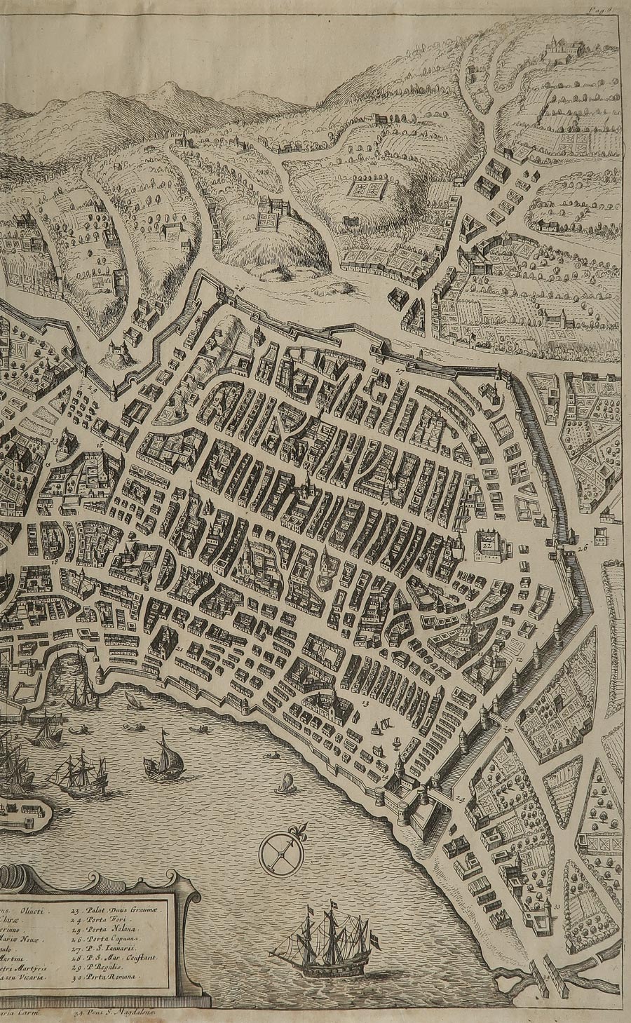 stampa antica neapolis van der aa