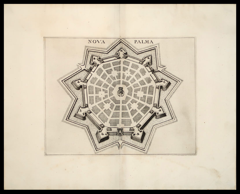stampa antica palmanova
