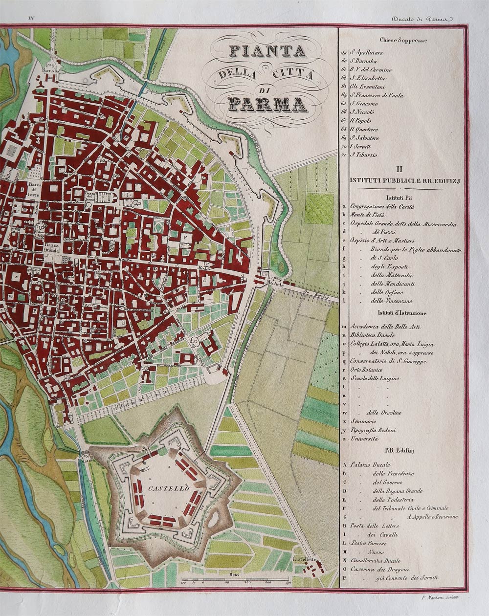 stampa antica parma zuccagni stampa antica parma