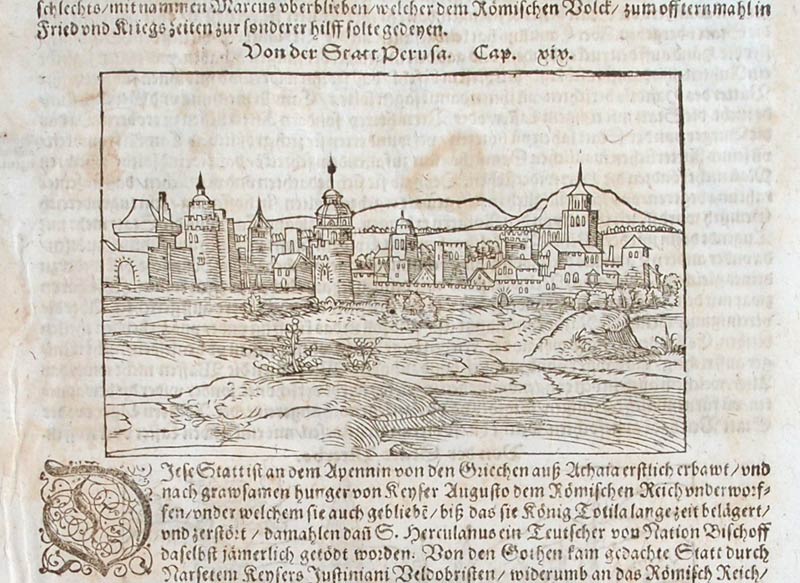 stampa perugia cosmographia