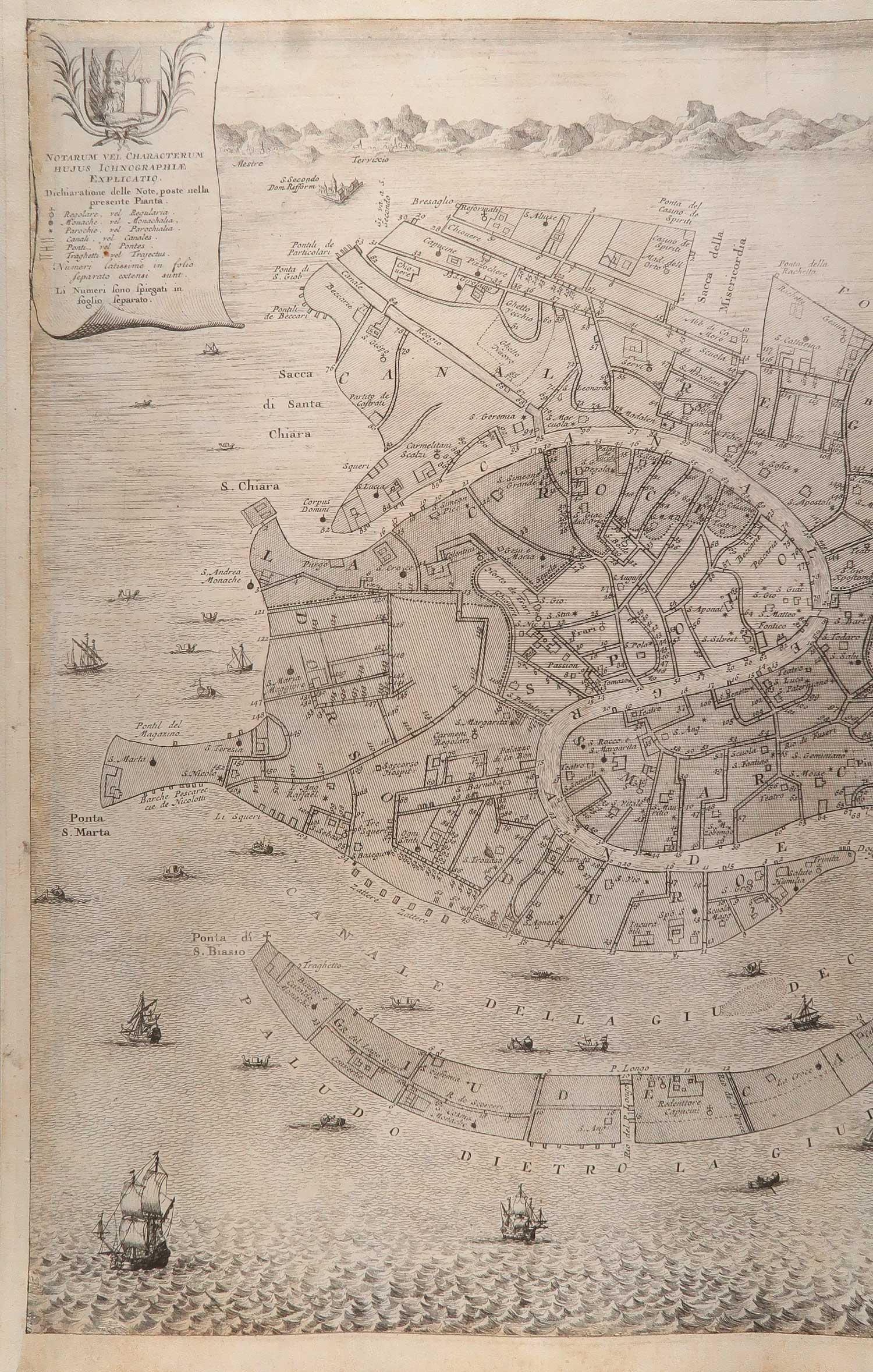 stampa antica venetiarum urbis vander aa