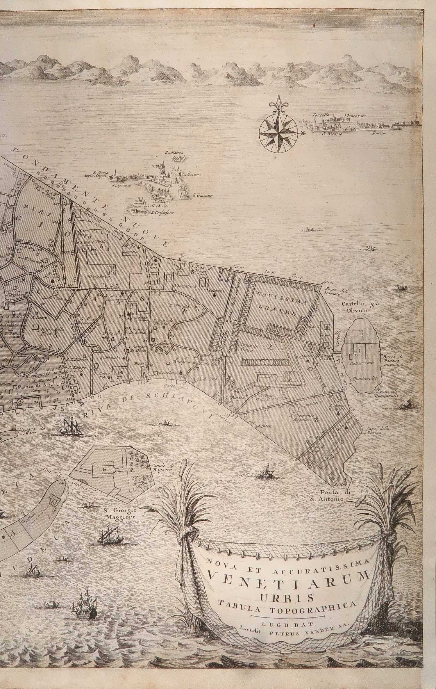 stampa antica venetiarum urbis vander aa