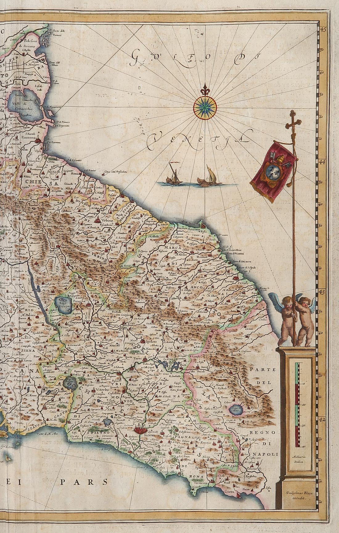 mappa stato chiesa toscana blaeu mappa stato chiesa toscana