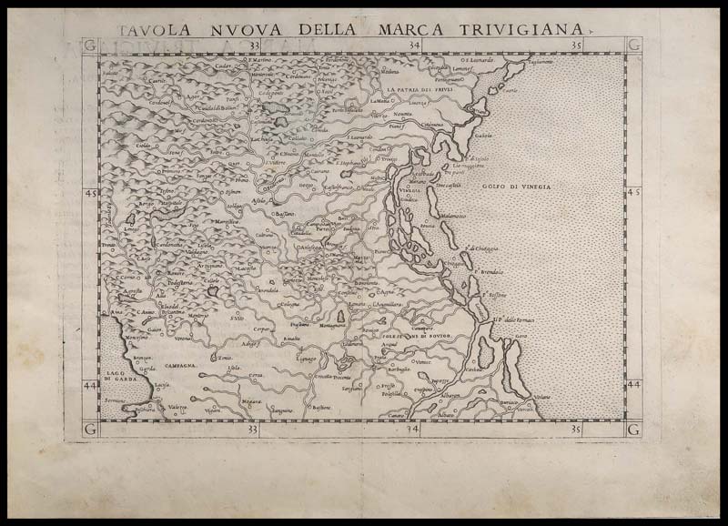 carta geografica tavola nuova marca trivigiana ruscelli