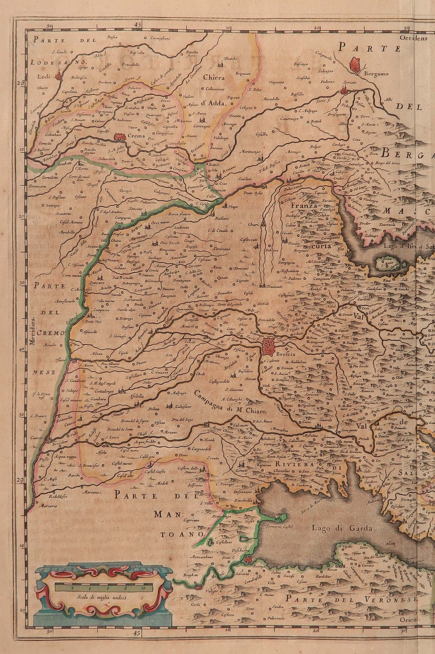 carta geografica territorio brescia crema