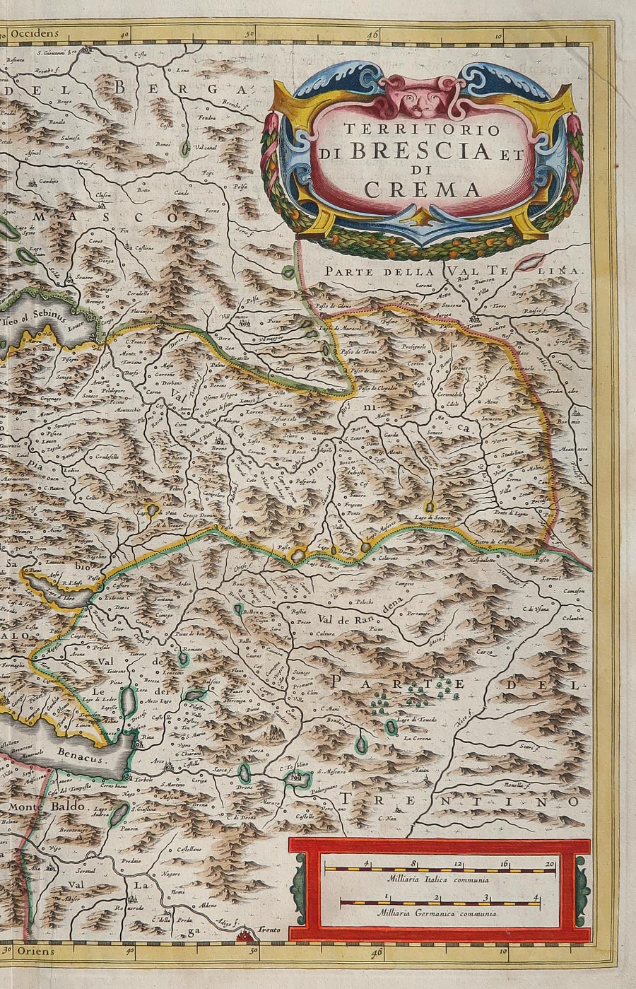 carta geografica territorio brescia crema hondius carta geografica territorio brescia crema