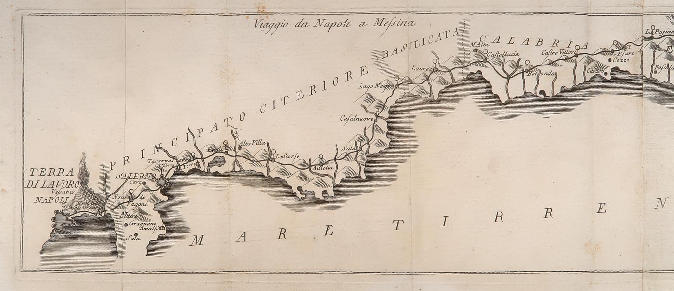 viaggio postale napoli messina