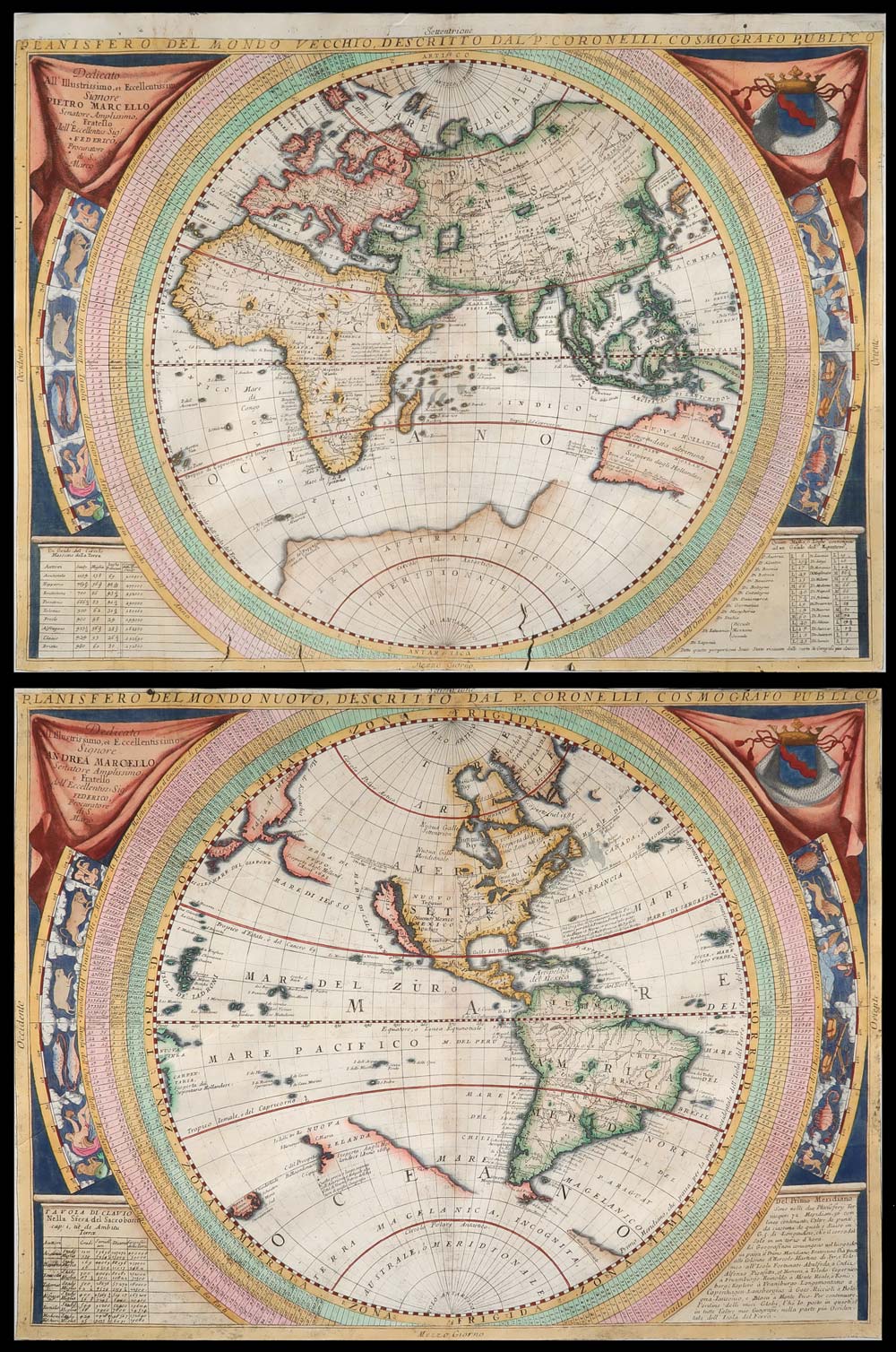planisfero antico mondo coronelli