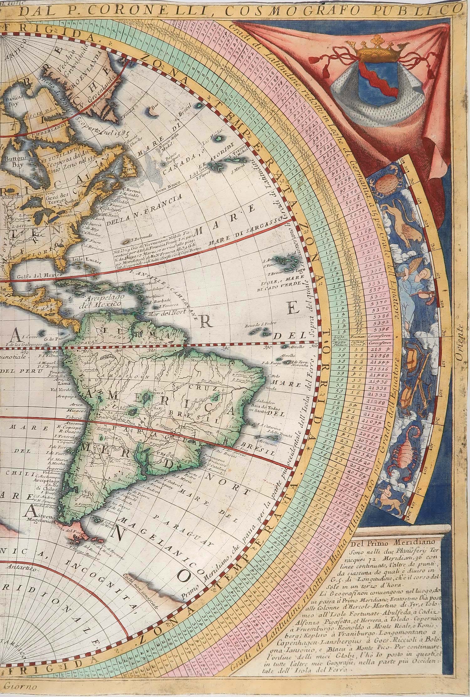 mappa antica planisfero coronelli mappa antica planisfero coronelli