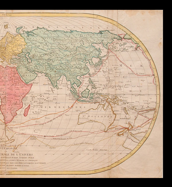 mappamondo antico lotter mappamondo lotter