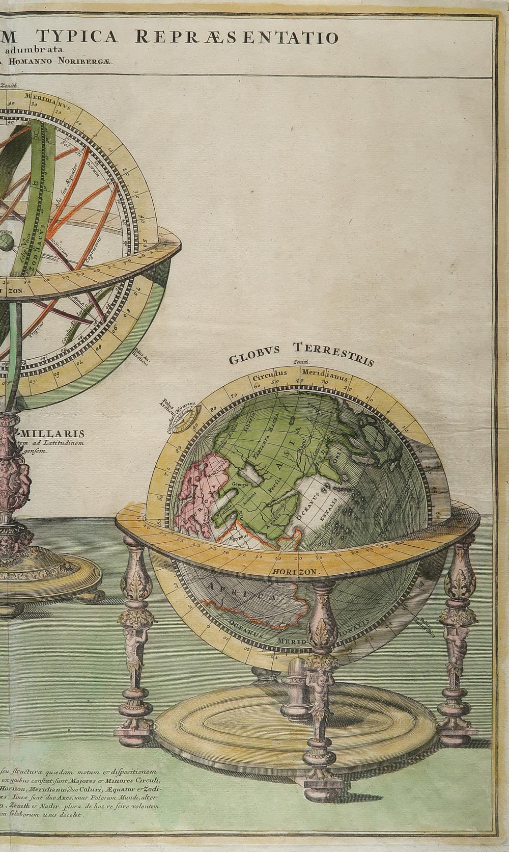 carta celeste sphaerarum artificialium homann