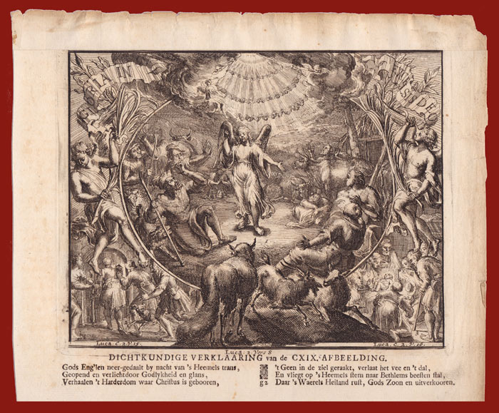 stampa antica pastori