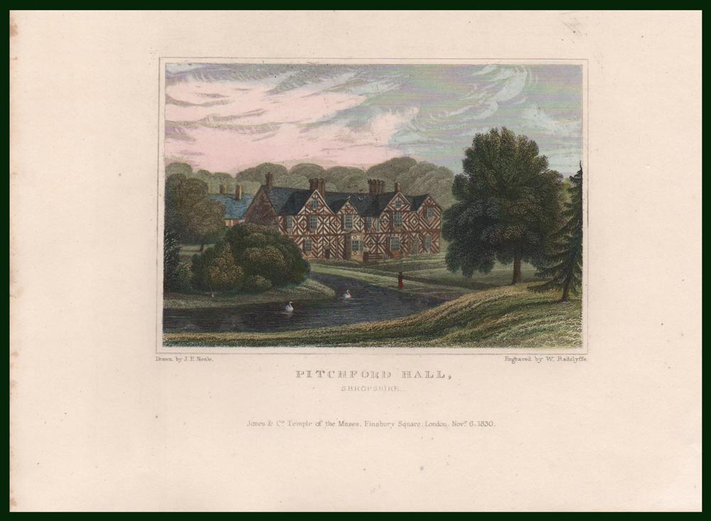 stampa antica pitchford hall