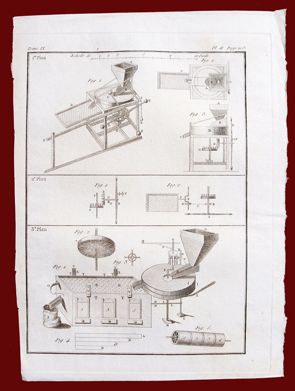 stampa antica grano saraceno rozier