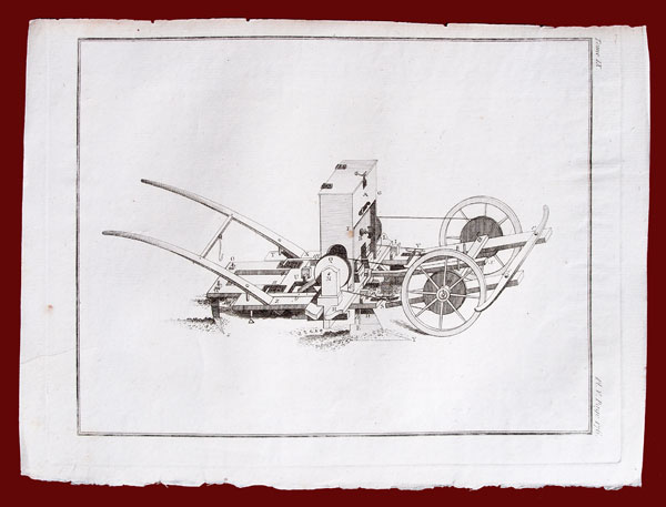 stampa antica seminatrice rozier
