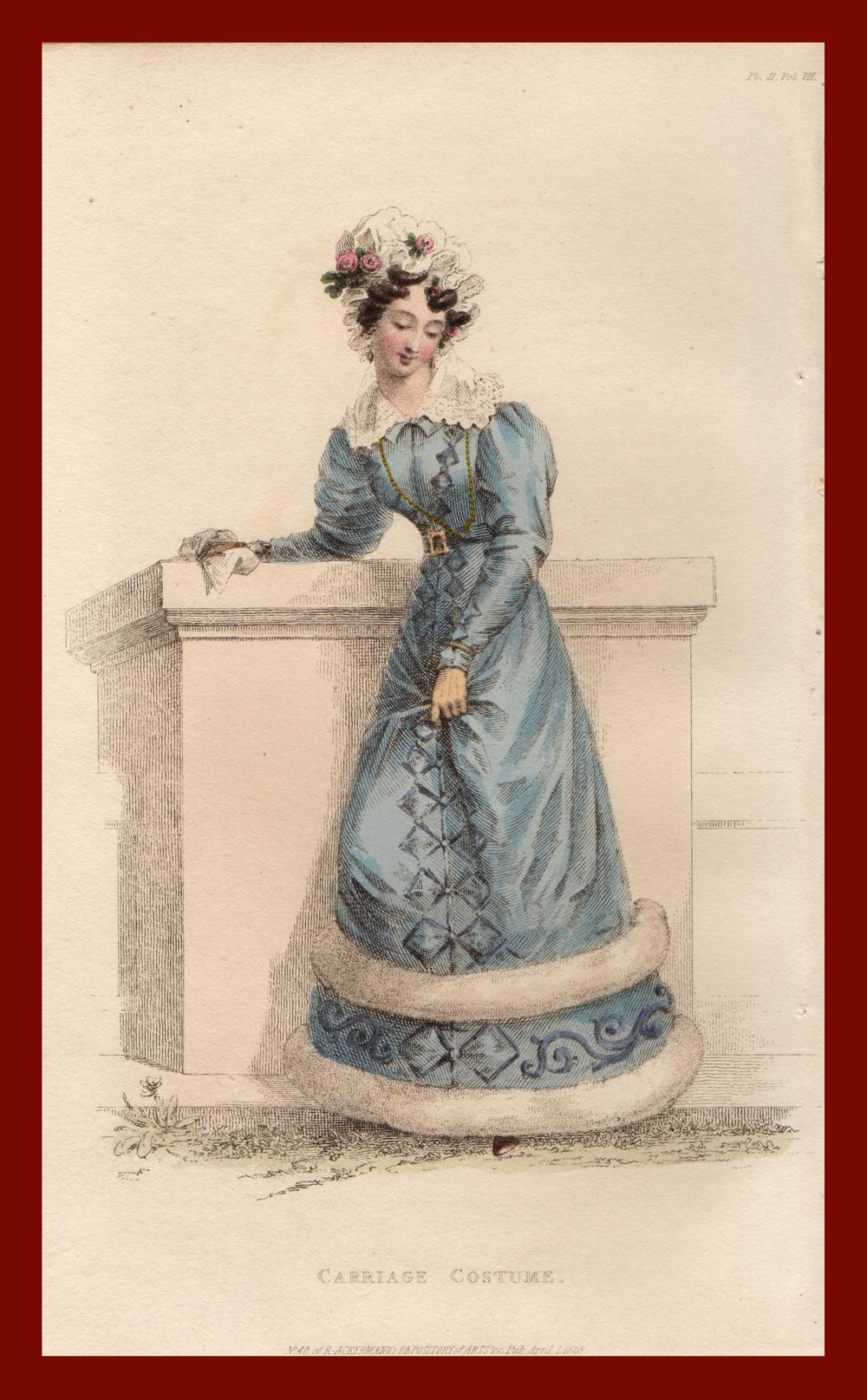 stampa antica moda ackermann