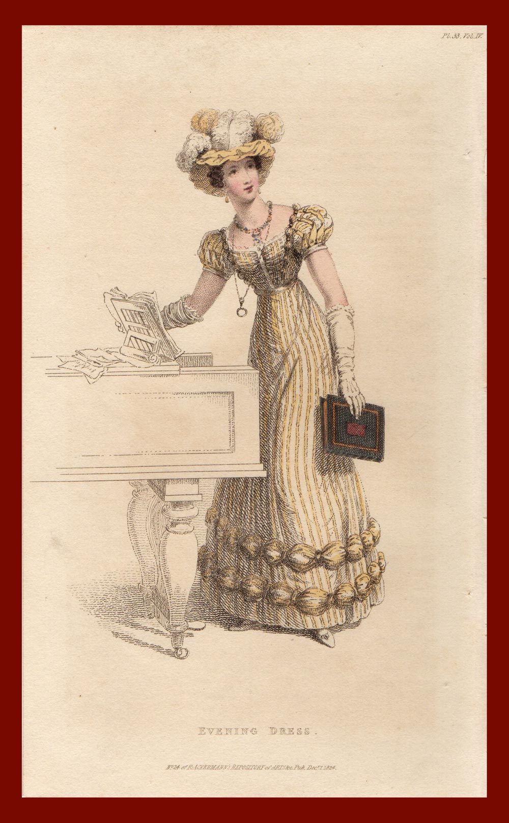 stampa antica evening dress