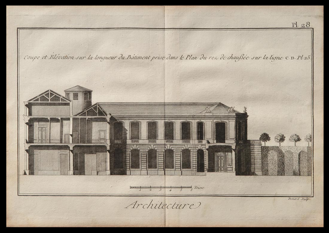 stampa antica palazzo villefranche