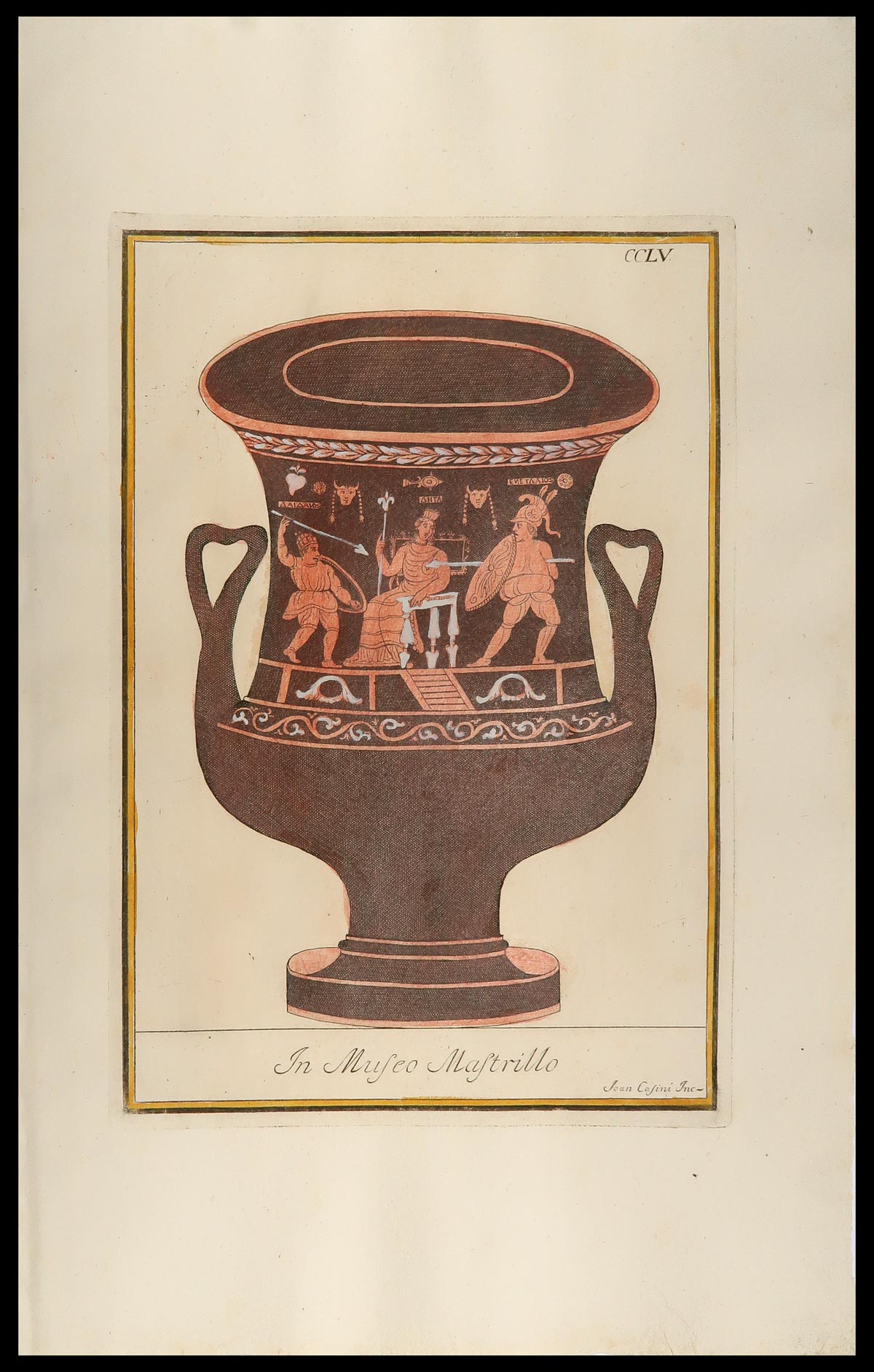 stampa antica cratere calice etrusco