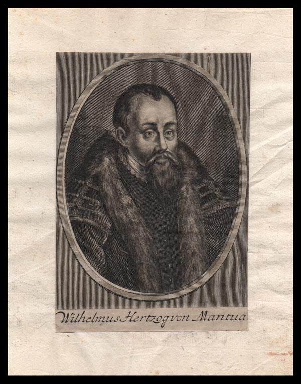 stampa antica guglielmo gonzaga