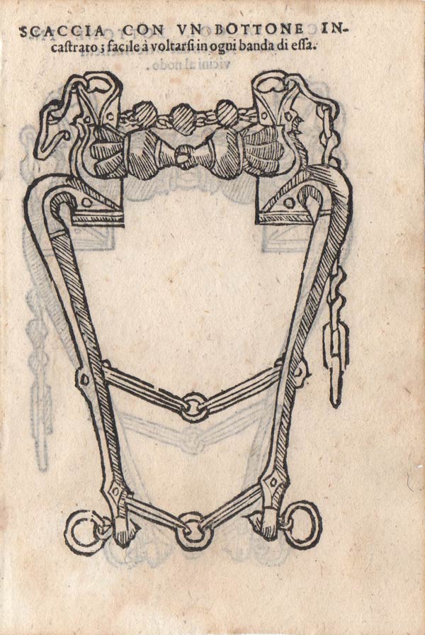 stampa antica imboccatura scaccia