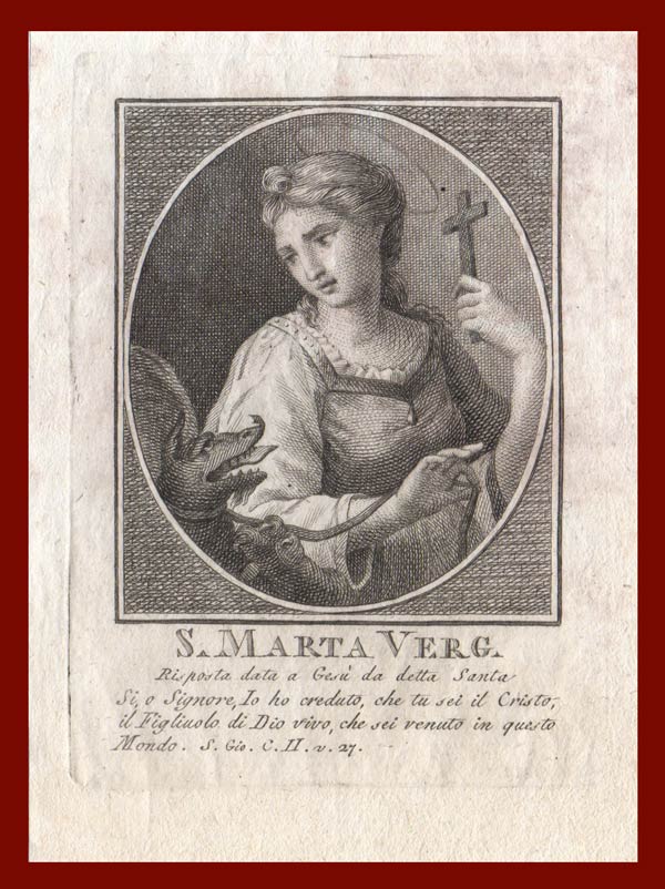 stampa antica santa marta