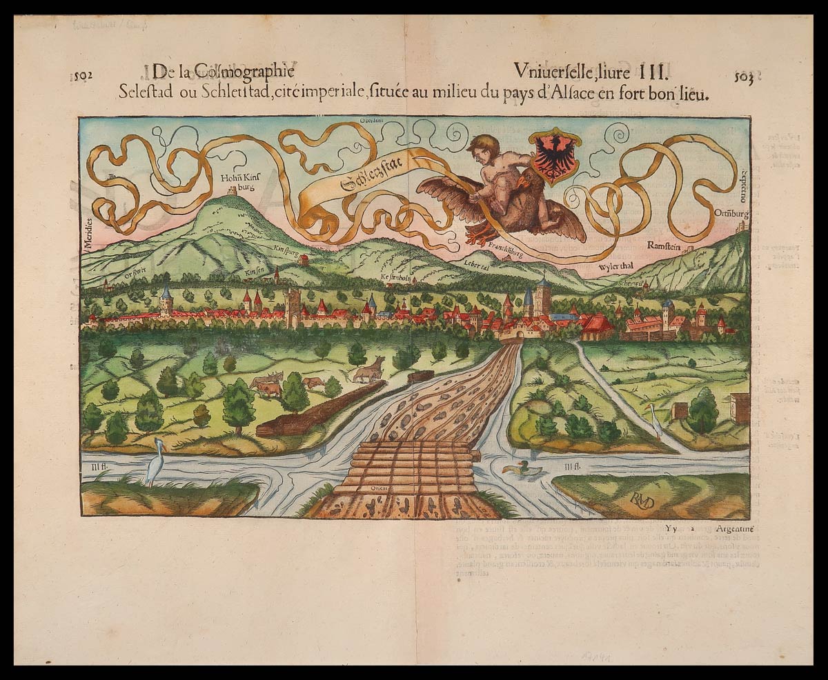 stampa antica munster selestad