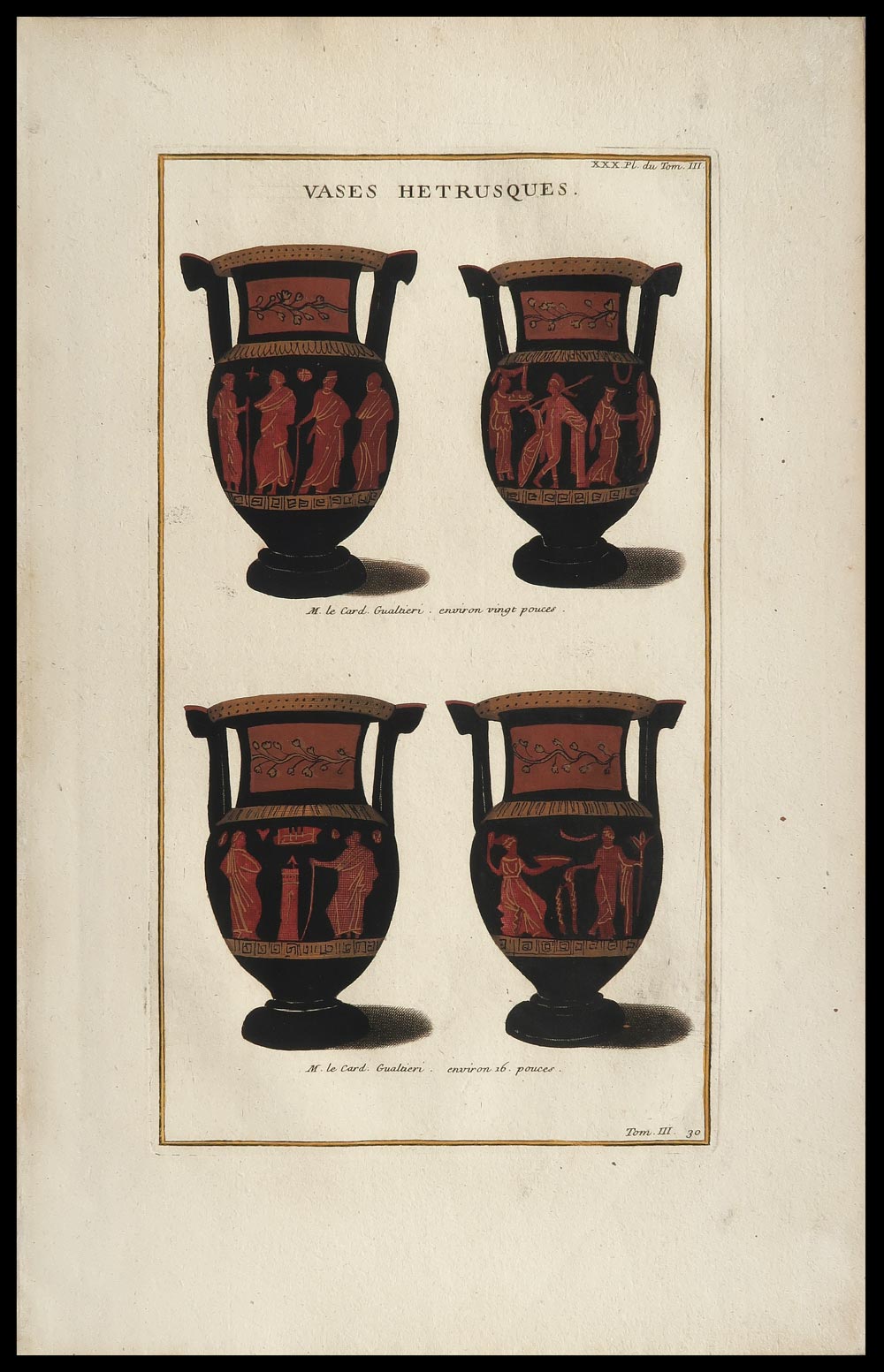 stampa antica vases hetrusques gualtieri