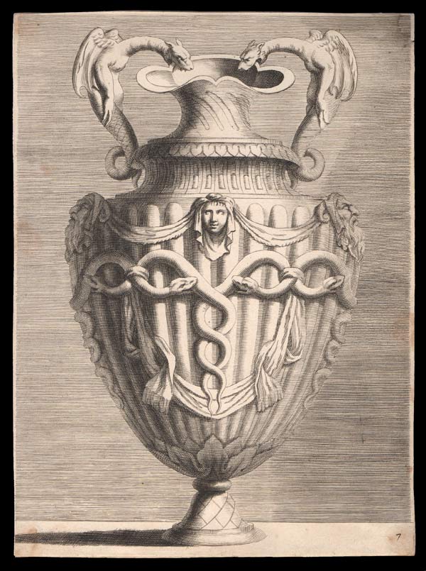 stampa antica vaso vico