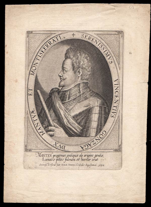 stampa antica gonzaga mantova