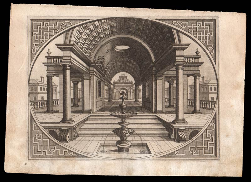 stampa antica architettura variæ architecturæ formæ