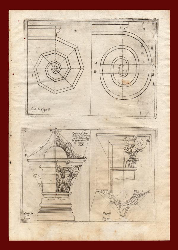 stampa antica architettura