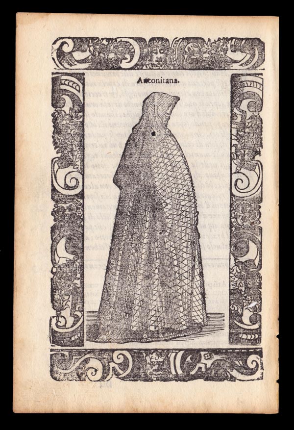 stampa antica donna anconitana vecellio
