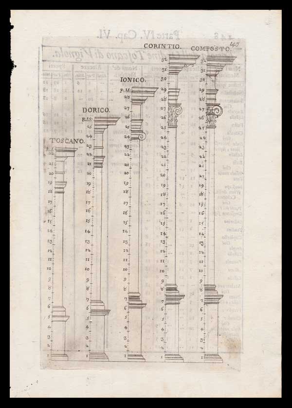 stampa antica architettura