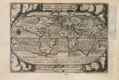mappamondo galle 1577