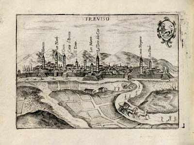 veduta di treviso dal bertelli veduta antica di treviso dal bertelli