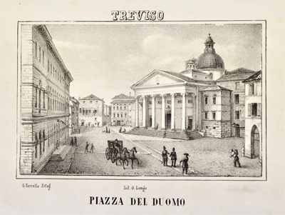 scorcio di piazza duomo del provini scorcio antico di piazza duomo del provini