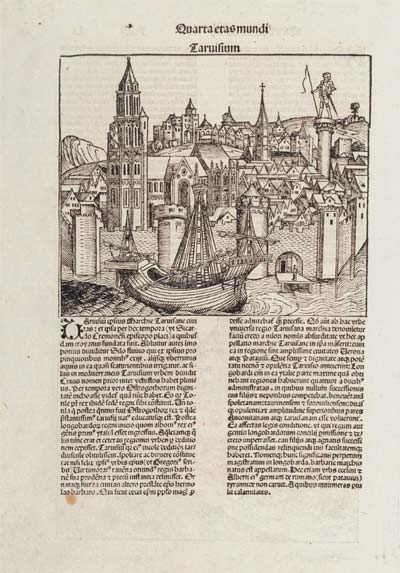 veduta di treviso dal liber chronicarum veduta antica di treviso dal liber chronicarum