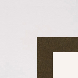 passepartout bianco con bordo verde