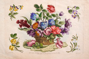 cesto fiorito