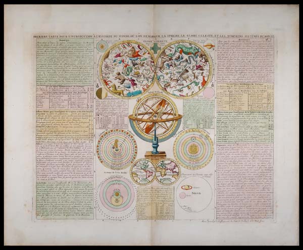 carta celeste antica chatelain