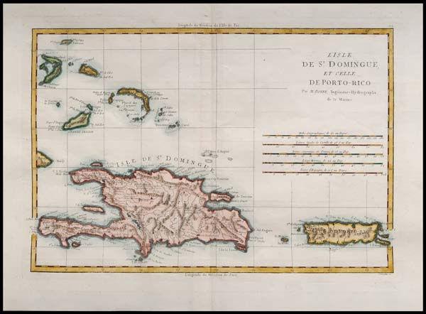 carta geografica antica santo domingo