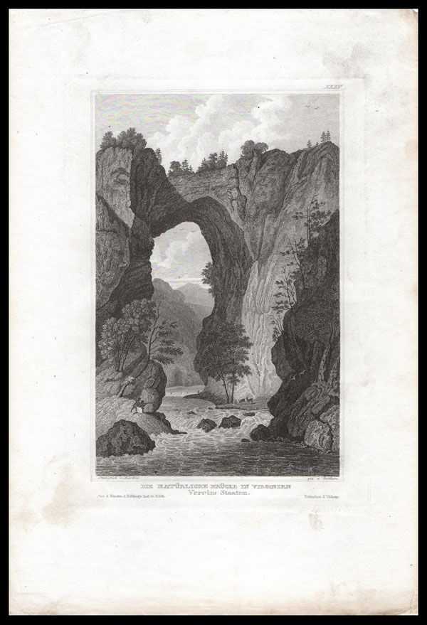 stampa antica natural bridge