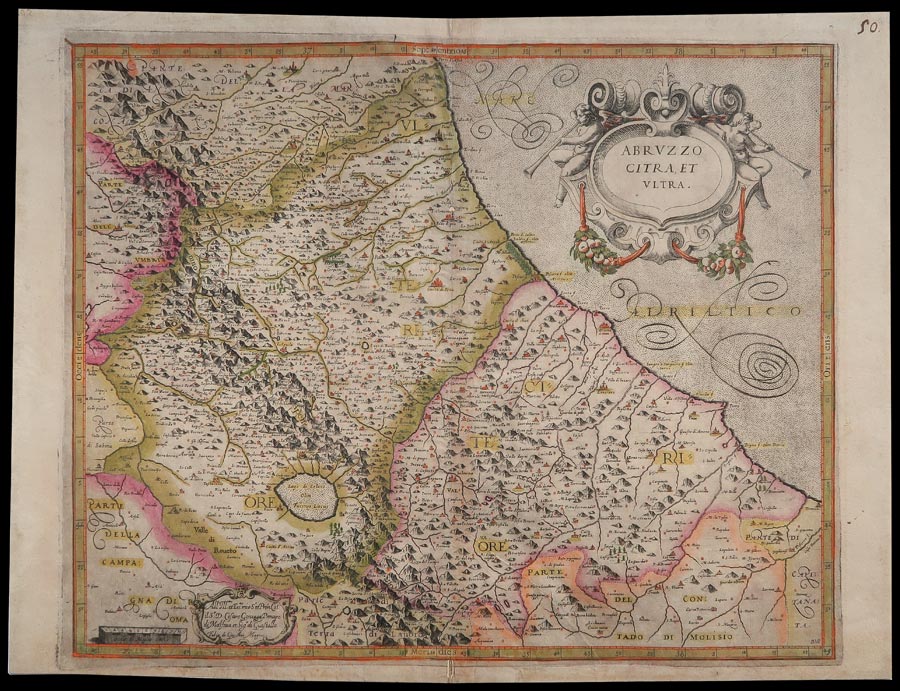 carta geografica abruzzo citra ultra magini