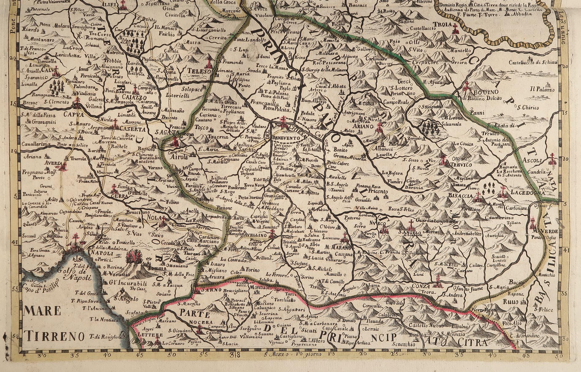particolare carta geografica provincie contado molise petrini carta geografica provincie contado molise petrini