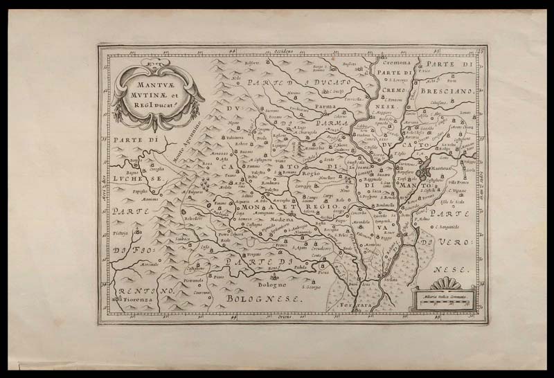 carta geografica mantova modena reggio du sauzet