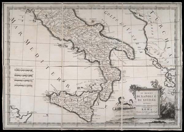 regno napoli sicilia cassini